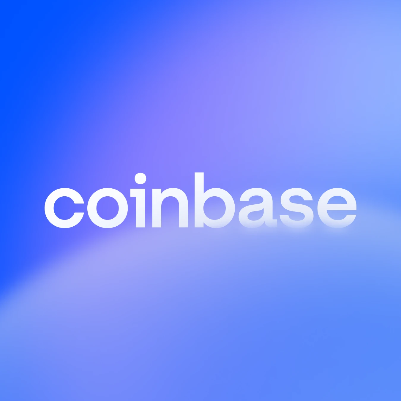 Coinbase logo and gradients